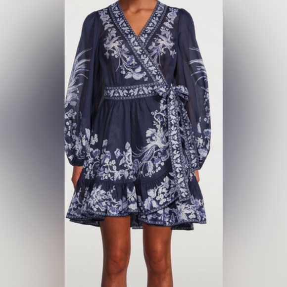 sachin and babi light blue dress Indian Summer Story - Beige Embroidery Maxi Dress